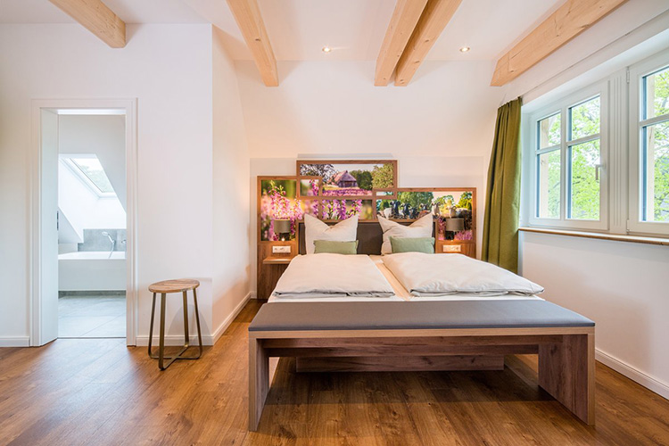 Schlafzimmer in Wohnung 4