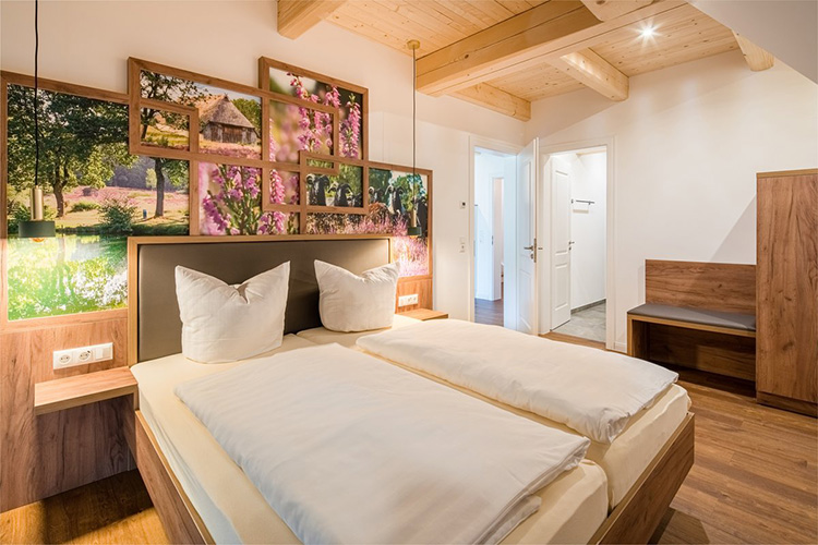 Schlafzimmer in Wohnung 5